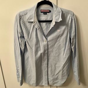 Vineyard Vines Blue Oxford Button Down Shirt 8